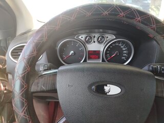 2008 Ford Focus II Рестайлинг, чёрный, 360000 рублей, вид 5