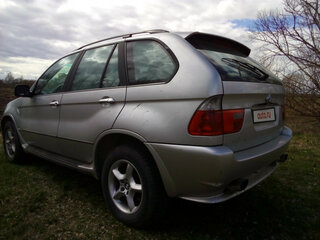 2000 BMW X5 4.4i I (E53), серебристый, 470000 рублей, вид 1