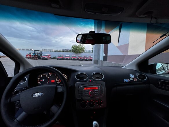 2009 Ford Focus II Рестайлинг, чёрный, 580000 рублей - вид 4