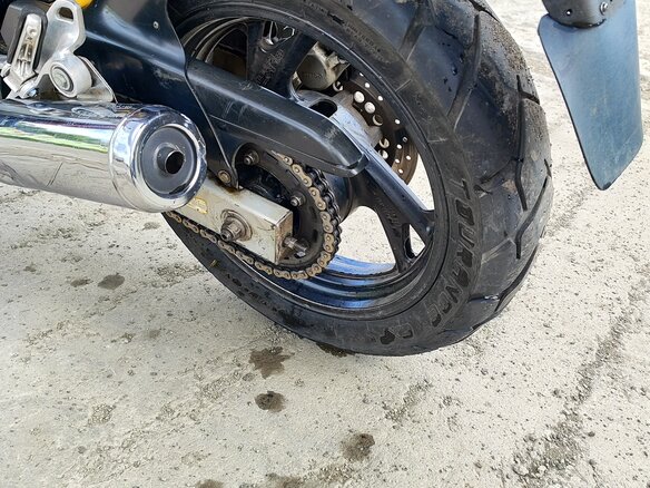 2000 Yamaha TDM850, пурпурный, 350000 рублей - вид 7