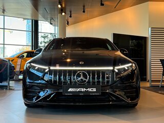 2022 Mercedes-Benz EQS AMG 53 4MATIC+ Dynamic Plus 108 kWh, чёрный, 19900000 рублей, вид 2