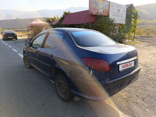 2008 Peugeot 206, синий, 185000 рублей, вид 4