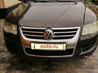 2008 Volkswagen Touareg I Рестайлинг, чёрный, 1330001 рублей, вид 1