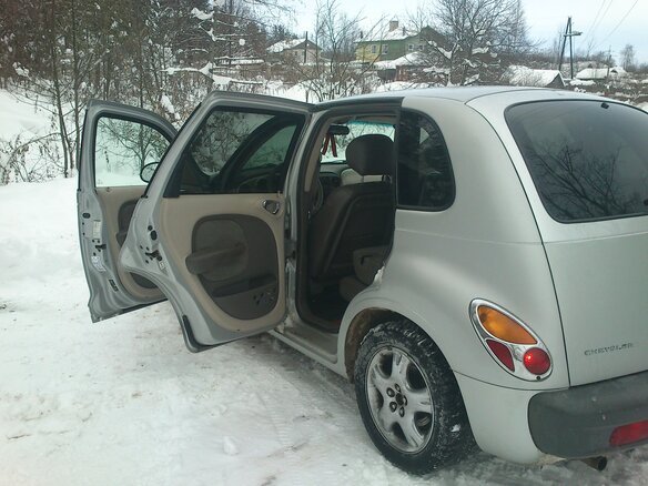 2001 Chrysler PT Cruiser, серебристый - вид 16