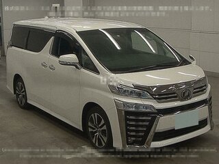 2018 Toyota Vellfire II Рестайлинг, белый, 4200000 рублей, вид 2