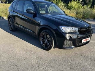 2014 BMW X3 28i xDrive II (F25), чёрный, 2600000 рублей, вид 3
