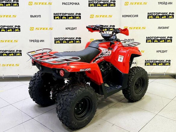2025 Bison ATV200, красный - вид 4