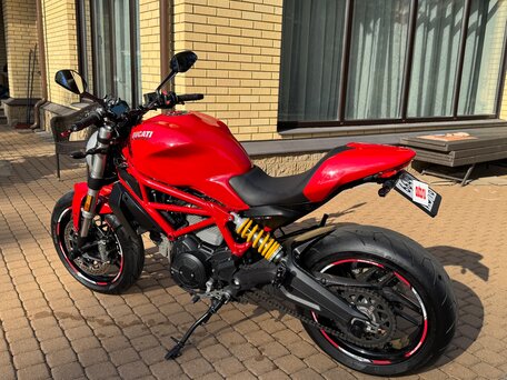 2017 Ducati Monster 797, красный, 650000 рублей, вид 4