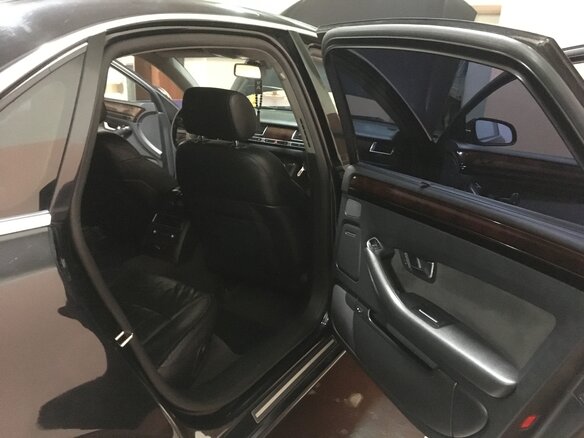 2006 Audi A8 II (D3) Рестайлинг, чёрный - вид 16