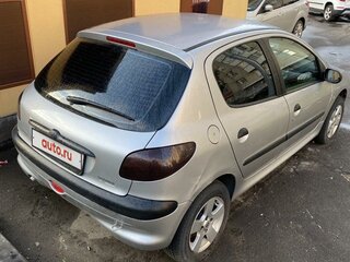 2001 Peugeot 206, серебристый, 375000 рублей, вид 4