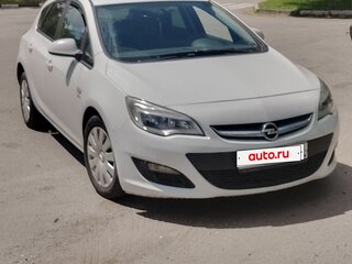 2014 Opel Astra J Рестайлинг, белый, 550000 рублей, вид 1