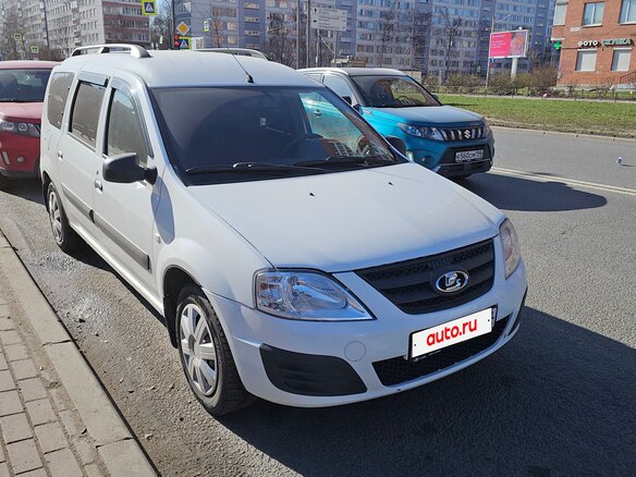 2020 Lada (ВАЗ) Largus I, белый, 1100000 рублей - вид 1