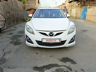 2011 Mazda 6 II (GH) Рестайлинг, белый, 1000000 рублей, вид 1