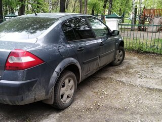 2007 Renault Megane II Рестайлинг, серый, 250000 рублей, вид 2