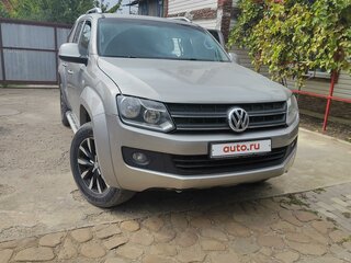 2012 Volkswagen Amarok Double Cab full-time I, бежевый, 1750000 рублей, вид 2