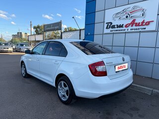 2014 Skoda Rapid I, белый, 597000 рублей, вид 4