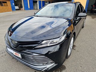 2018 Toyota Camry VIII (XV70), чёрный, 3200000 рублей, вид 1