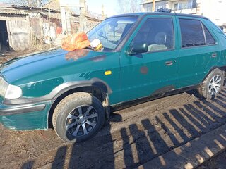 2001 Skoda Felicia I Рестайлинг, зелёный, 90000 рублей, вид 2