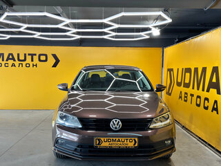 2017 Volkswagen Jetta VI Рестайлинг, коричневый, 1519000 рублей, вид 2