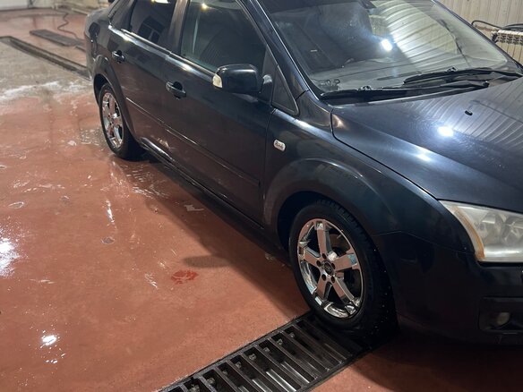 2007 Ford Focus II, чёрный, 315000 рублей - вид 6
