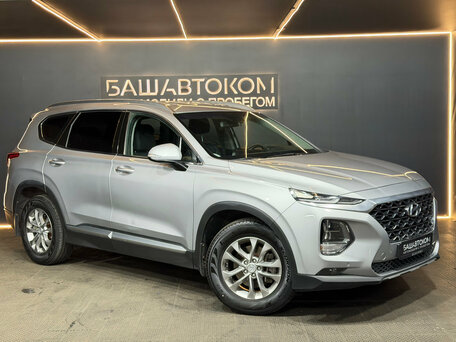 2019 Hyundai Santa Fe IV, серебристый, 2480000 рублей, вид 3