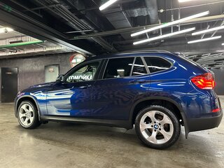 2013 BMW X1 18i I (E84) Рестайлинг, синий, 1100000 рублей, вид 3