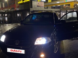 2001 Volkswagen Passat B5 Рестайлинг, чёрный, 520000 рублей, вид 3