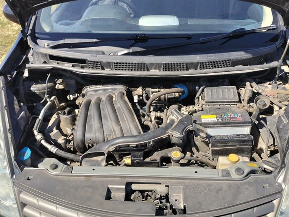 2008 Nissan Note I Рестайлинг, чёрный, 630000 рублей - вид 13