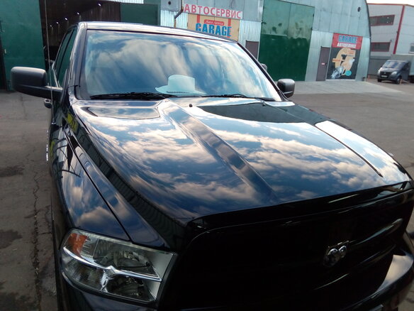 2012 Dodge RAM IV (DS/DJ), чёрный - вид 1