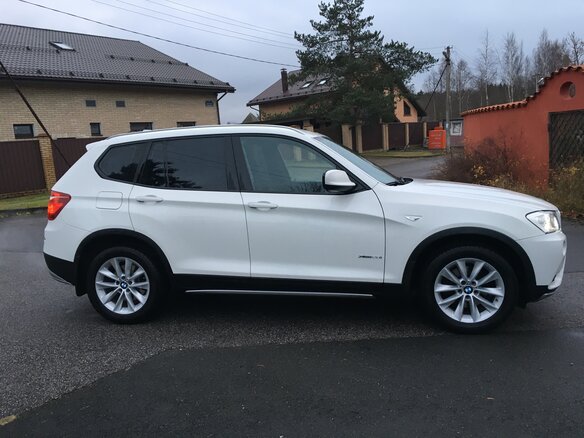 2011 BMW X3 28i xDrive II (F25), белый, 1999999 рублей - вид 5