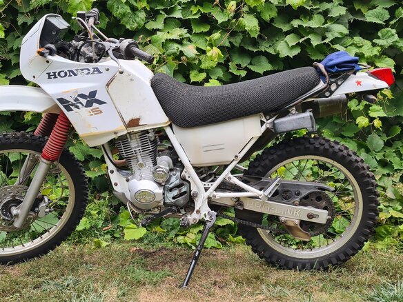 1988 Honda NX, белый, 105000 рублей - вид 1