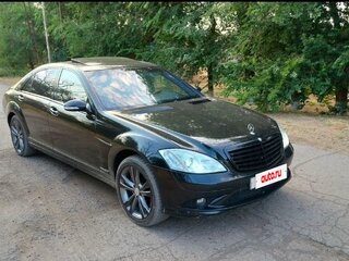 2007 Mercedes-Benz S-Класс 500 Long V (W221), чёрный, 1300000 рублей, вид 2