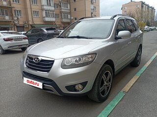 2012 Hyundai Santa Fe II Рестайлинг, серебристый, 1250000 рублей, вид 3