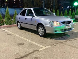 2007 Hyundai Accent ТагАЗ II, серый, 330000 рублей, вид 2