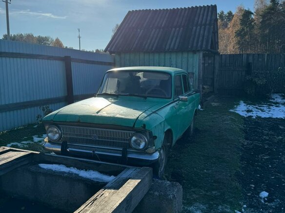 1981 Москвич 412 ИЭ, зелёный, 50000 рублей