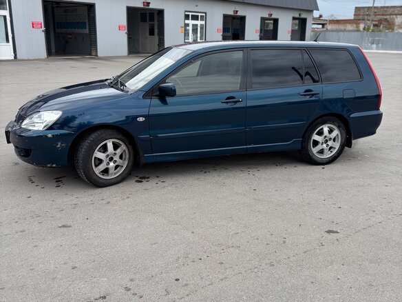 2008 Mitsubishi Lancer IX Рестайлинг, синий - вид 5