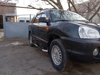 2008 Hyundai Santa Fe Classic Classic, чёрный, 1200000 рублей, вид 4
