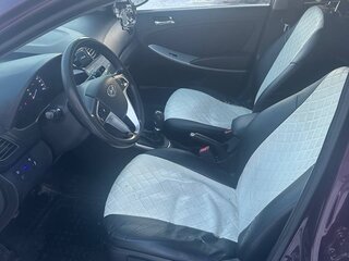 2012 Hyundai Solaris I, фиолетовый, 620000 рублей, вид 5