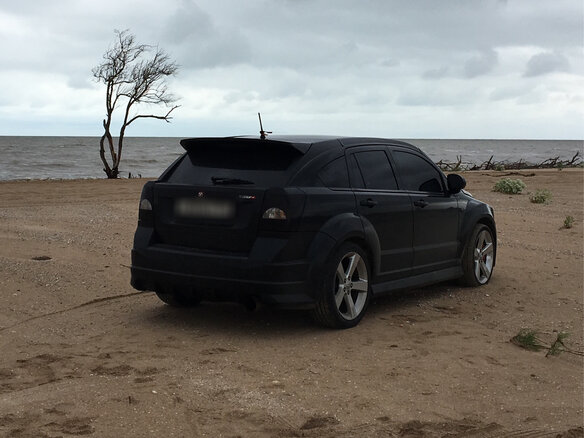 2008 Dodge Caliber SRT-4 I, чёрный - вид 2