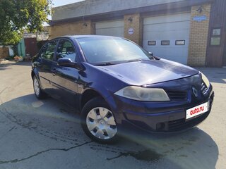 2007 Renault Megane II Рестайлинг, синий, 350000 рублей, вид 2