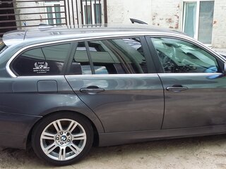 2007 BMW 3 серии 330d V (E90/E91/E92/E93), серый, 700000 рублей, вид 3