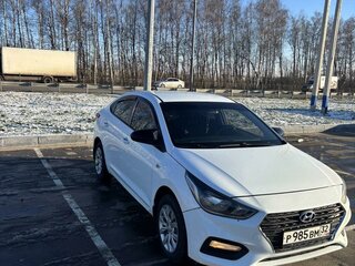 2018 Hyundai Solaris II, белый, 1000000 рублей, вид 4
