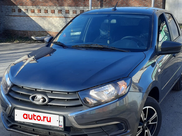 2024 Lada (ВАЗ) Granta I Рестайлинг, серебристый, 830000 рублей - вид 19