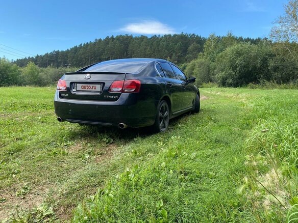 2007 Lexus GS 450h III Рестайлинг, чёрный, 1450000 рублей - вид 4
