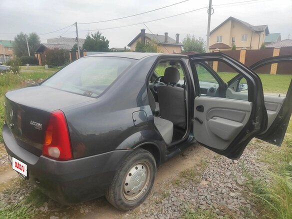 2009 Renault Logan I, серый, 324000 рублей - вид 4