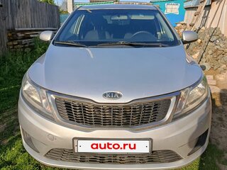 2012 Kia Rio III, серебристый, 600000 рублей, вид 2