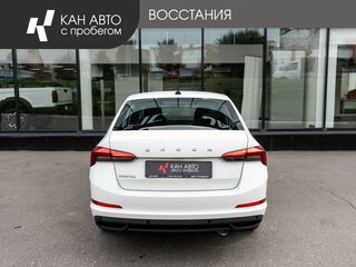 2021 Skoda Rapid II, белый, 1560700 рублей, вид 4