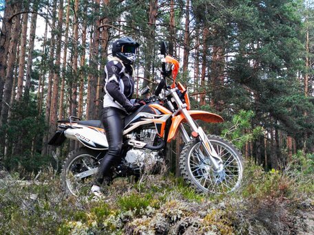 2020 Racer Enduro, оранжевый, 130000 рублей, вид 1