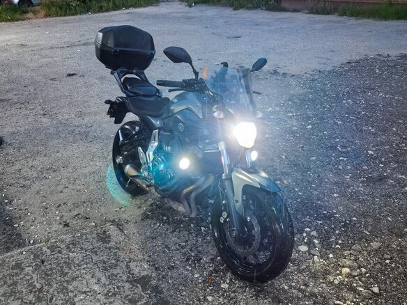 2015 Yamaha MT-07 (FZ-07), серый, 699000 рублей - вид 14