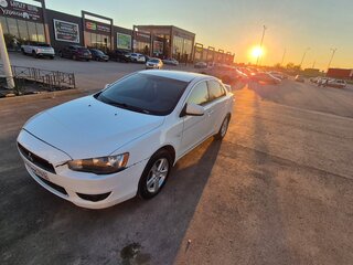 2008 Mitsubishi Lancer X, белый, 440000 рублей, вид 1